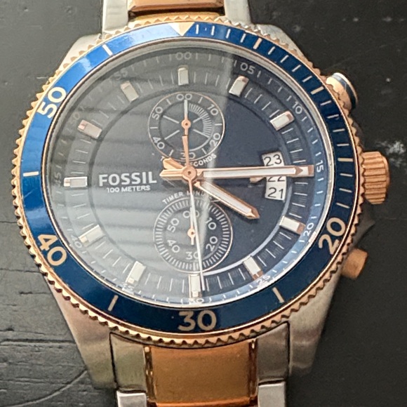 Fossil Men Gold/Silver